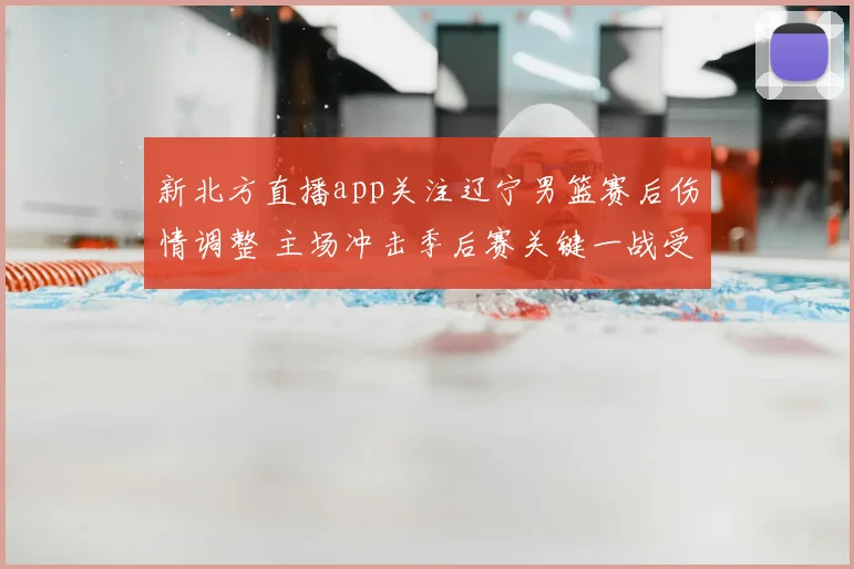 新北方直播app关注辽宁男篮赛后伤情调整 主场冲击季后赛关键一战受影响
